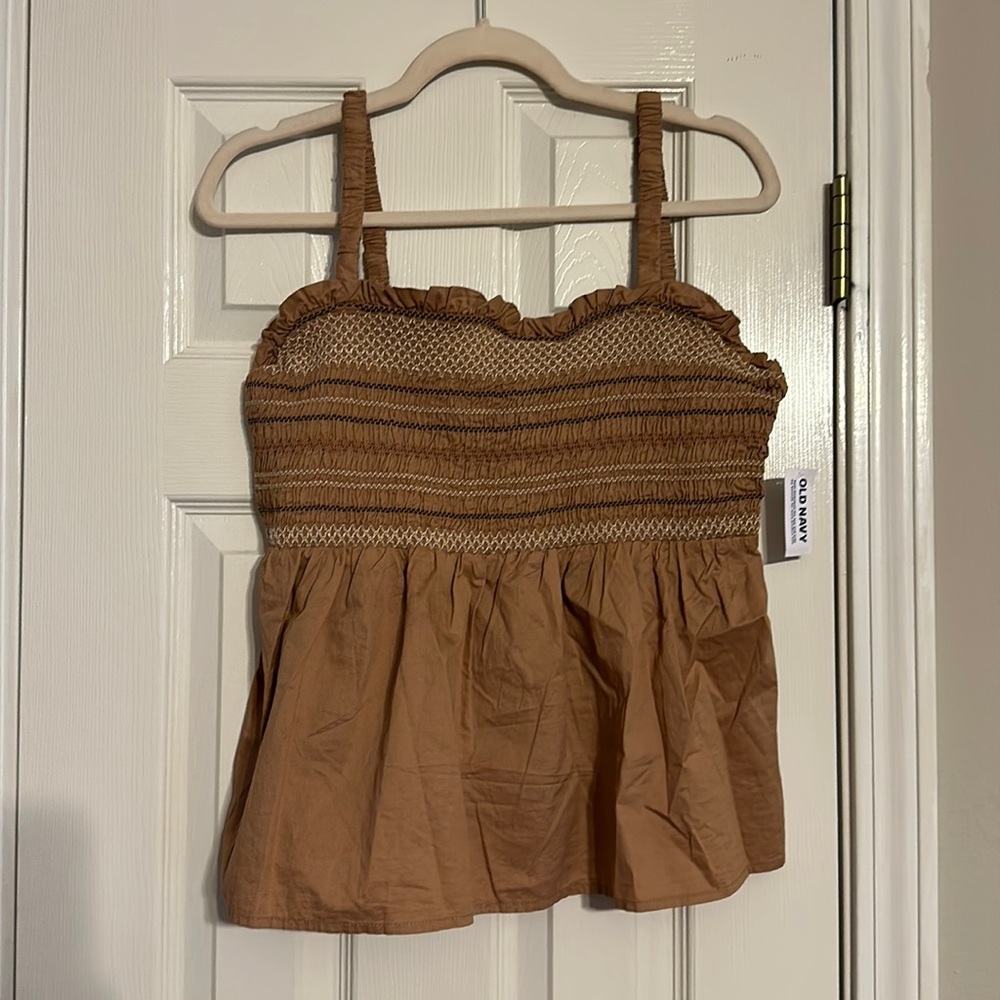 NWT Peplum tank